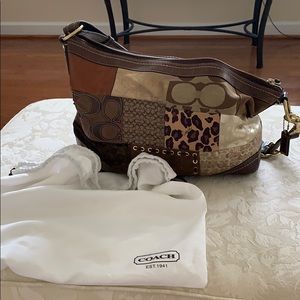 Coach purse with dust bag